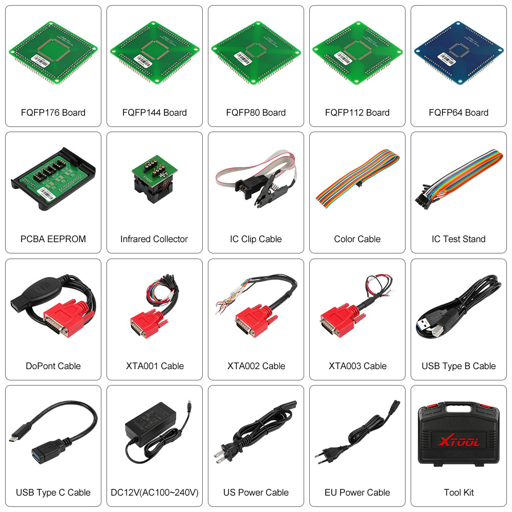 KC501 adapters and cables
